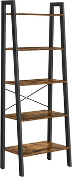 REGAŁ PÓŁKA DRABINOWA LOFT VINTAGE RUSTYKALNA