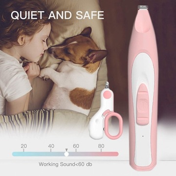 Светодиодный триммер для собак и кошек для домашних животных, лап, глаз, ушей с