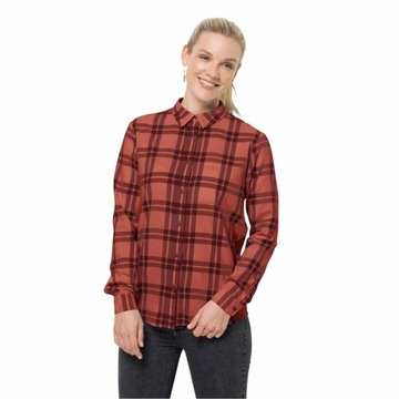 Koszula damska flanelowa Jack Wolfskin PASSENGER SHIRT L
