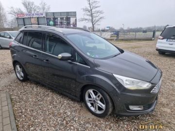 Ford C-MAX II Grand C-MAX Facelifting 1.5 EcoBoost 182KM 2016 Ford Grand C-MAX Park assist Podgrzewana kierownica Czujniki parkowania Su, zdjęcie 11