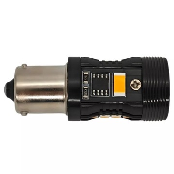 PY21W pomarańczowa żarówka LED BAU15S 12V bez błędu 100% Canbus