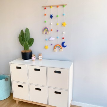 Декоративная вешалка-органайзер для фотографий Гирлянда