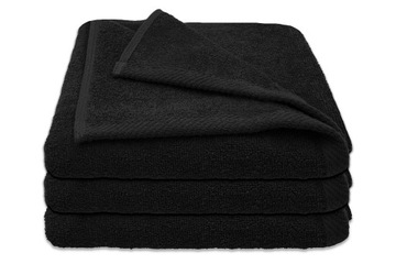 БАННОЕ ПОЛОТЕНЦЕ хлопок THICK HOTEL SPA полотенце черный 70х140