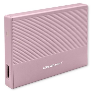 Корпус SSD HDD 2,5 дюйма SATA USB 3.0 5 Гбит/с до 2 ТБ Розовый