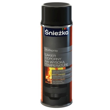 Multispray Wysoka temp czarny 400ml
