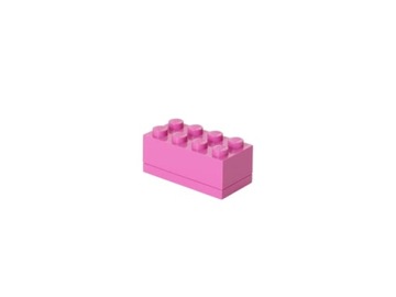 LEGO 40121739 Pojemnik na drobiazgi 4x2 MINI różo
