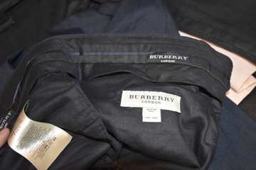 Burberry garnitur męski 54 spodnie W38L32 wełna