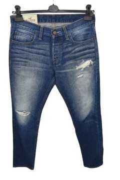 Hollister Skinny spodnie męskie 31/32 jeansy