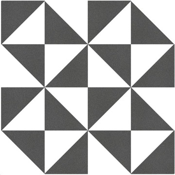 PATCHWORK BLACK&WHITE 25X25 KEROS GAT. I