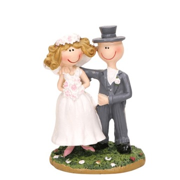 Фигурка жениха и невесты 11,5 см