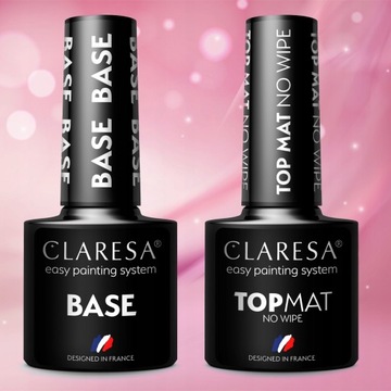Лак-основа CLARESA HYBRID + TOP MATT
