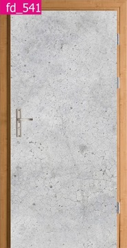 FOTOTAPETA OKLEINA NA DRZWI beton architektoniczny