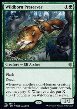 Wildborn Preserver - Throne of Eldraine