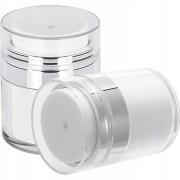 Nawilżający Pojemnik Beauty Cream Push 2 Szt
