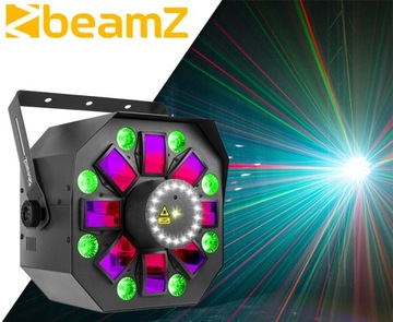 MultiBox LED Derby PAR Лазерный стробоскоп DMX-прожектор