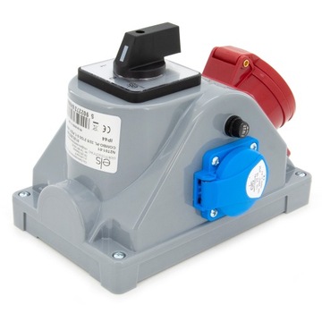 НАБОР РОЗЕТОК ДЛЯ РАСПРЕДЕЛИТЕЛЬНОГО ЩИТА 32А 2*230В 0-1