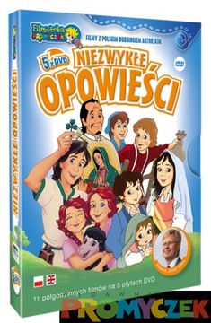 NIEZWYKŁE OPOWIEŚCI (BOX 5 płyt) - film DVD