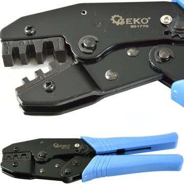 ОБЖИМНЫЙ ИНСТРУМЕНТ ДЛЯ РАЗЪЕМОВ КАБЕЛЕЙ 0,5-6 мм