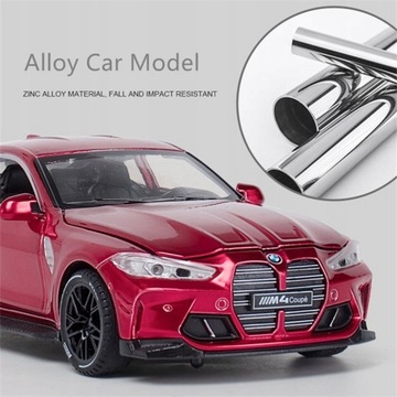 МОДЕЛЬ АВТОМОБИЛЯ BMW M4 1:32 МЕТАЛЛИЧЕСКАЯ ИГРУШКА
