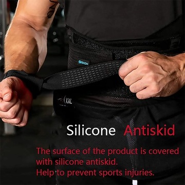 Weightlifting Straps Anti-Slip Silicone Lifting Wrist Straps Strength