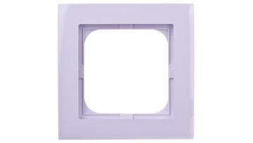 OSPEL AS одинарная рамка R-1G/00 БЕЛЫЙ