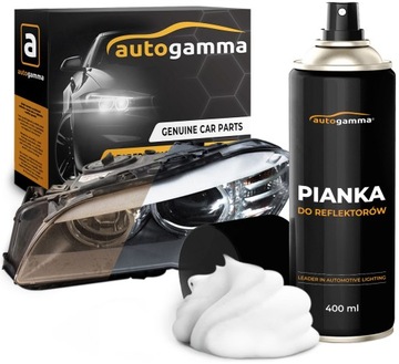 Pianka do Lamp Regeneracja Reflektorów Polerowanie Czyszczenie 400 ml