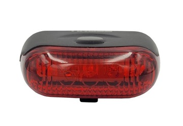 ZESTAW LAMPKA LATARKA ROWEROWA PRZÓD TYŁ PRZEDNIA