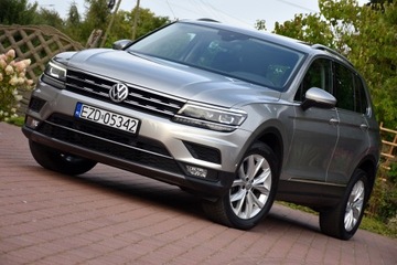 Volkswagen Tiguan II SUV 2.0 TDI 150KM 2018 Volkswagen Tiguan II Highline 2.0TDI 4x4 AUTOMAT 7b BOGATY, Doinwestowany!