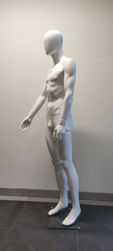 МАНЕКЕН В ПОЛНУЮ ТЕЛУ, БЕЛЫЙ БЛЕСК