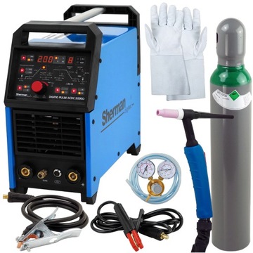 TIG AC DC do aluminium spawarka inwertorowa HF 200