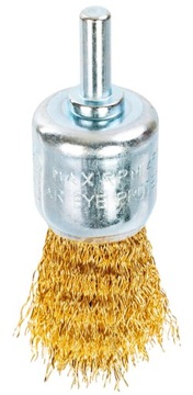 SZCZOTKA DO WIERTARKI PĘDZELKOWA 25mm MOSIĄDZ C4325