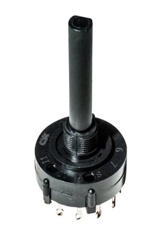 A11215 Przełącznik obrotowy 12poz 1obw 2,5A 30° CK