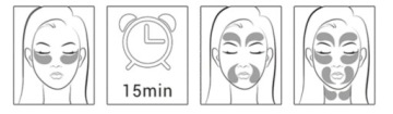 LANBENA EYE PADS РОЗОВЫЙ ГИДРОГЕЛЬ-ГЕЛЬ МАСКА С ГИАЛУРОНОВОЙ КИСЛОТОЙ