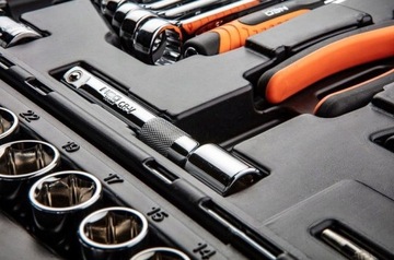 Neo Tool НАБОР ИНСТРУМЕНТОВ 100 шт. РАЗВОДНЫЕ КЛЮЧИ Кейс