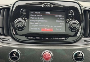 Fiat 500 II Seria 4 1.2 69KM 2018 Fiat 500 1,2 69KM LIFT Climatronic PANORAMA Serwis BEZWYPADKOWY Dla wymaga, zdjęcie 16