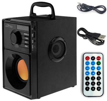 Głośnik BOOMBOX MediaTech MT3145 BT FM 600W USB SD