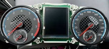 Кастомные шкалы одометра Volkswagen Scirocco