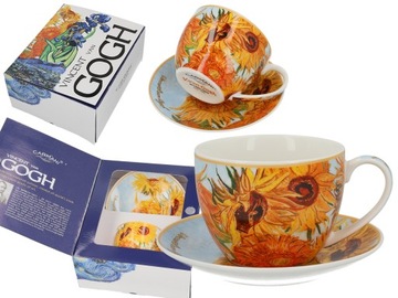 Filiżanka ze spodkiem - Vincent van Gogh Słoneczniki 250ml.
