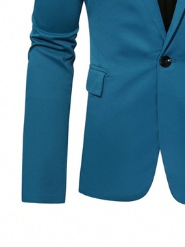 Manfinity Mode morski Męski zestaw garniturowy spodnie marynarka XL