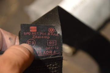 Seat Toledo III Подушки приборной панели, ремни безопасности