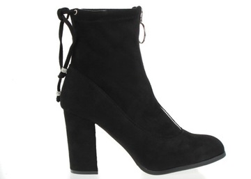 КОМФОРТНЫЕ ЗАМШЕВЫЕ ЖЕНСКИЕ ОСЕННИЕ БОТИНКИ 38