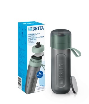 Butelka filtrująca Active + 2 MicroDisc pastelowa