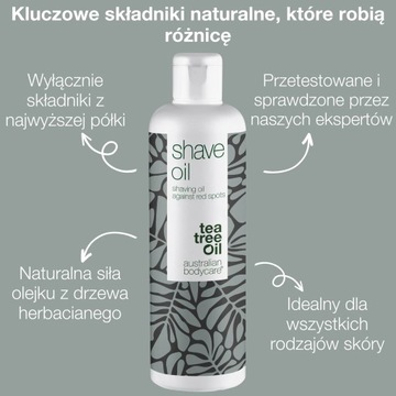 Olejek do golenia całego ciała 250 ml