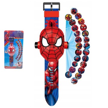 zegarek dziecięcy Spider-Man z projektorem