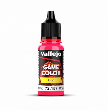 Game Color 72157 Fluo Red 18 ml