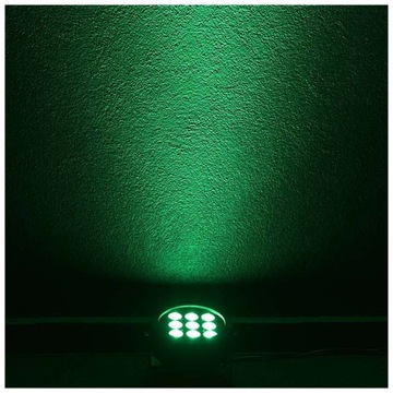 ПОЛЕТНЫЙ ЛАЗЕРНЫЙ ПРОЕКТОР ДИСКО-КОЛОРОФОН LED PAR RGBW 9x10 Вт LED