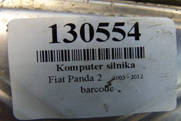 FIAT PANDA II 1.2 JEDNOTKA MOTORU 55196259