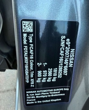 Nissan Juke II Crossover 1.6 Hybrid 143KM 2024 Nissan Juke Nissan Juke 1.6 4AMT N-Design 1.6 Hybryda 143KM, zdjęcie 18