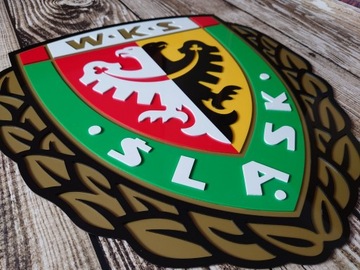 Śląsk Wrocław na ścianę do domu prezent na święta dla chłopaka męża dziadka