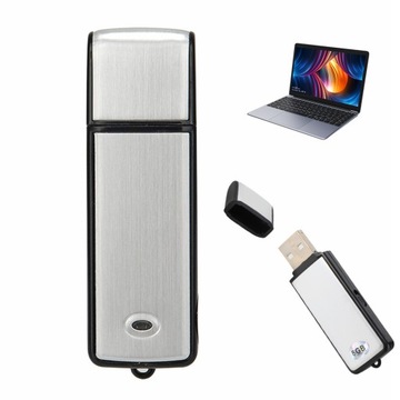 MINI DYKTAFON U Disk SZPIEGOWSKI PODSŁUCH USB 8G